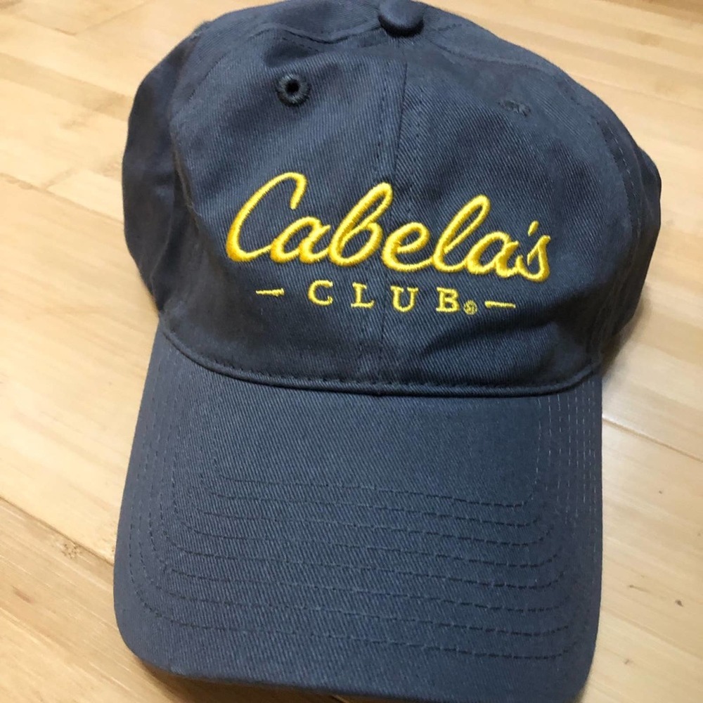 Cabela's adjustable grey hat